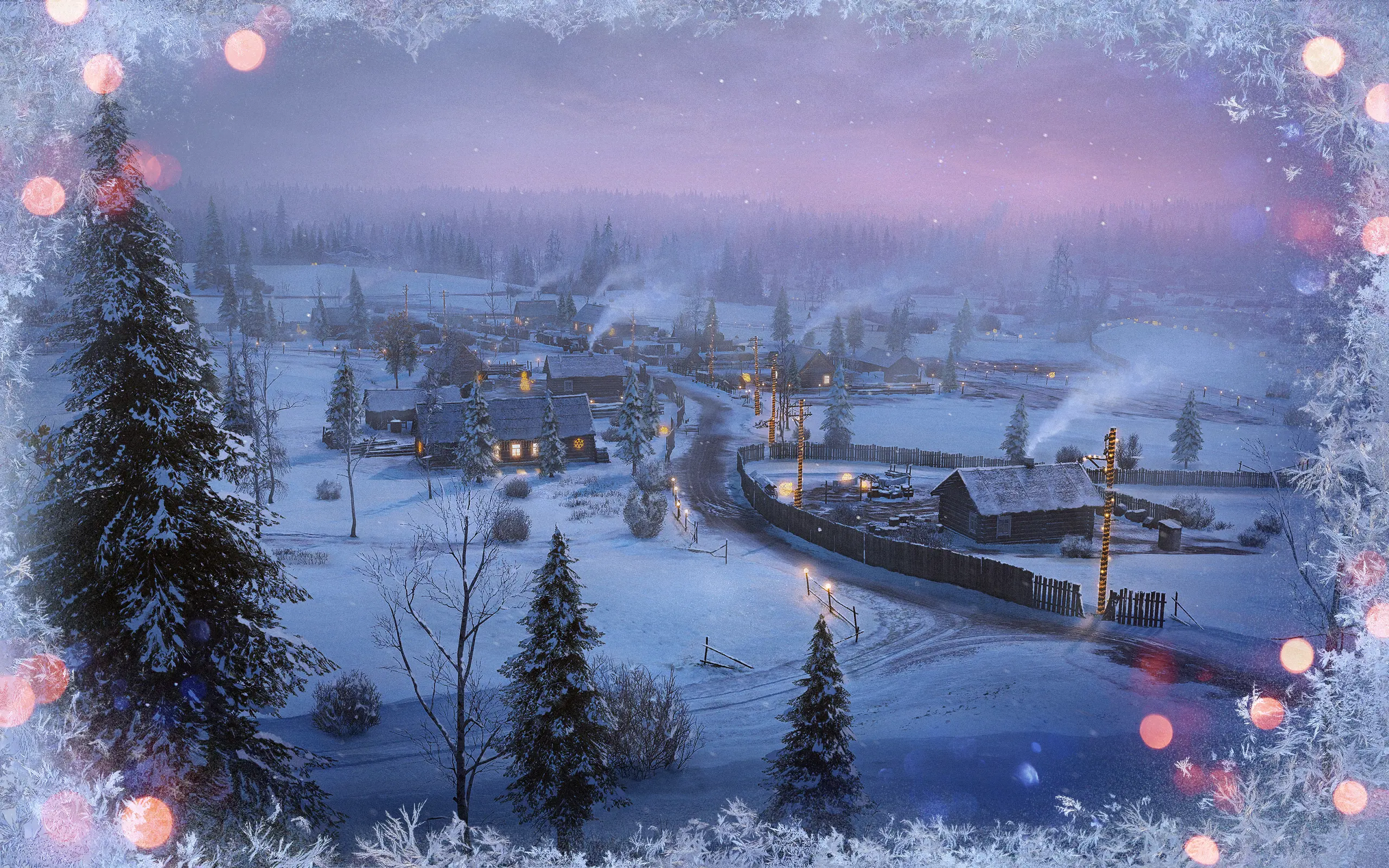 Карта: Малиновка (новогодняя)