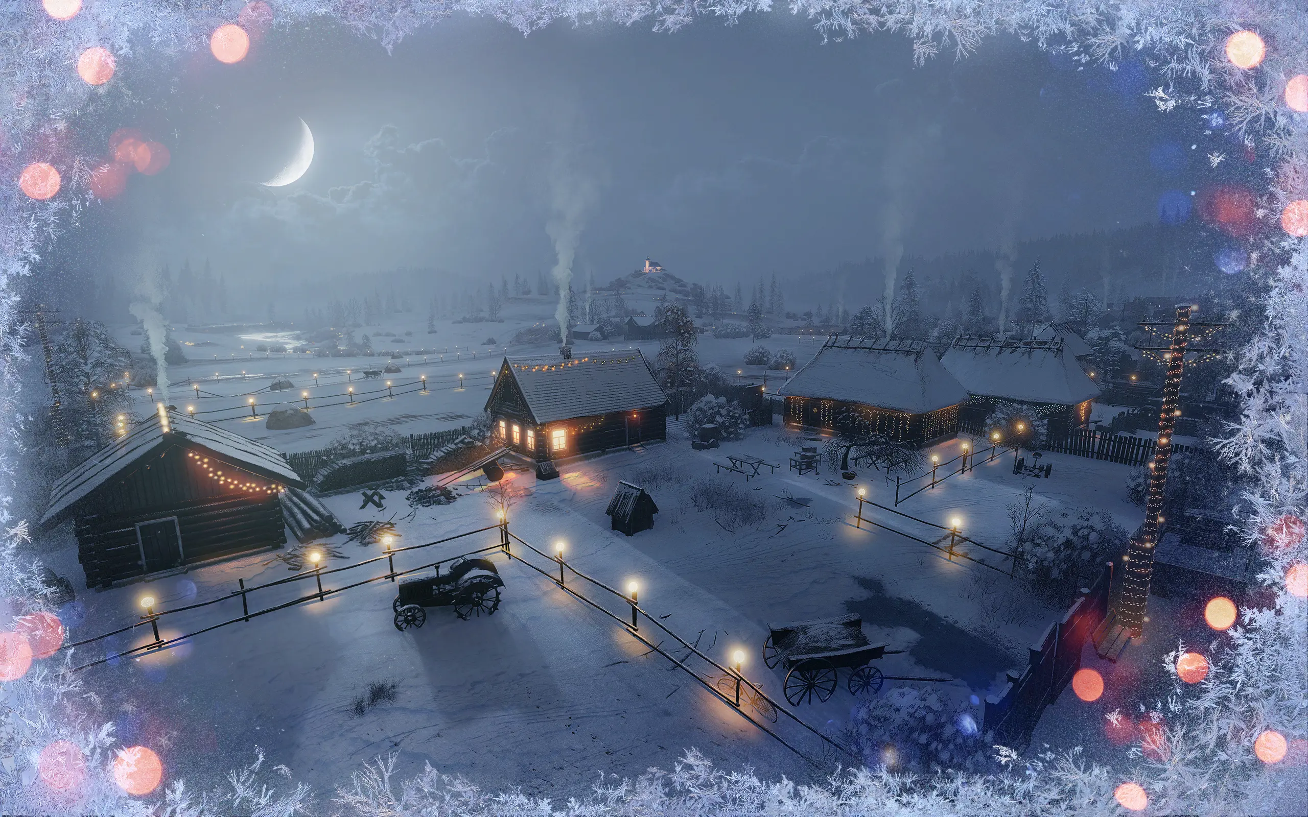 Карта: Прохоровка (новогодняя)