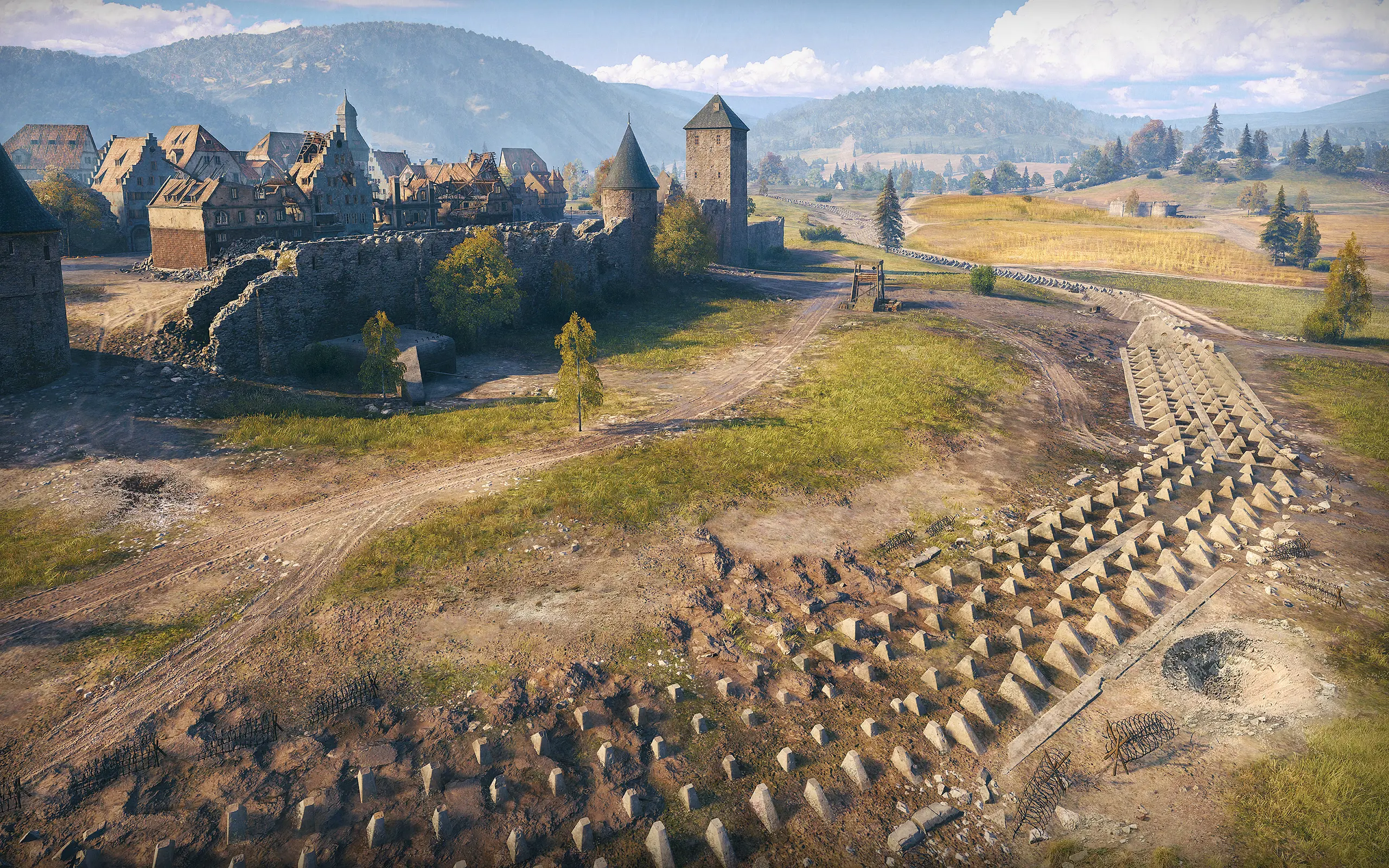 Карта: Линия Зигфрида