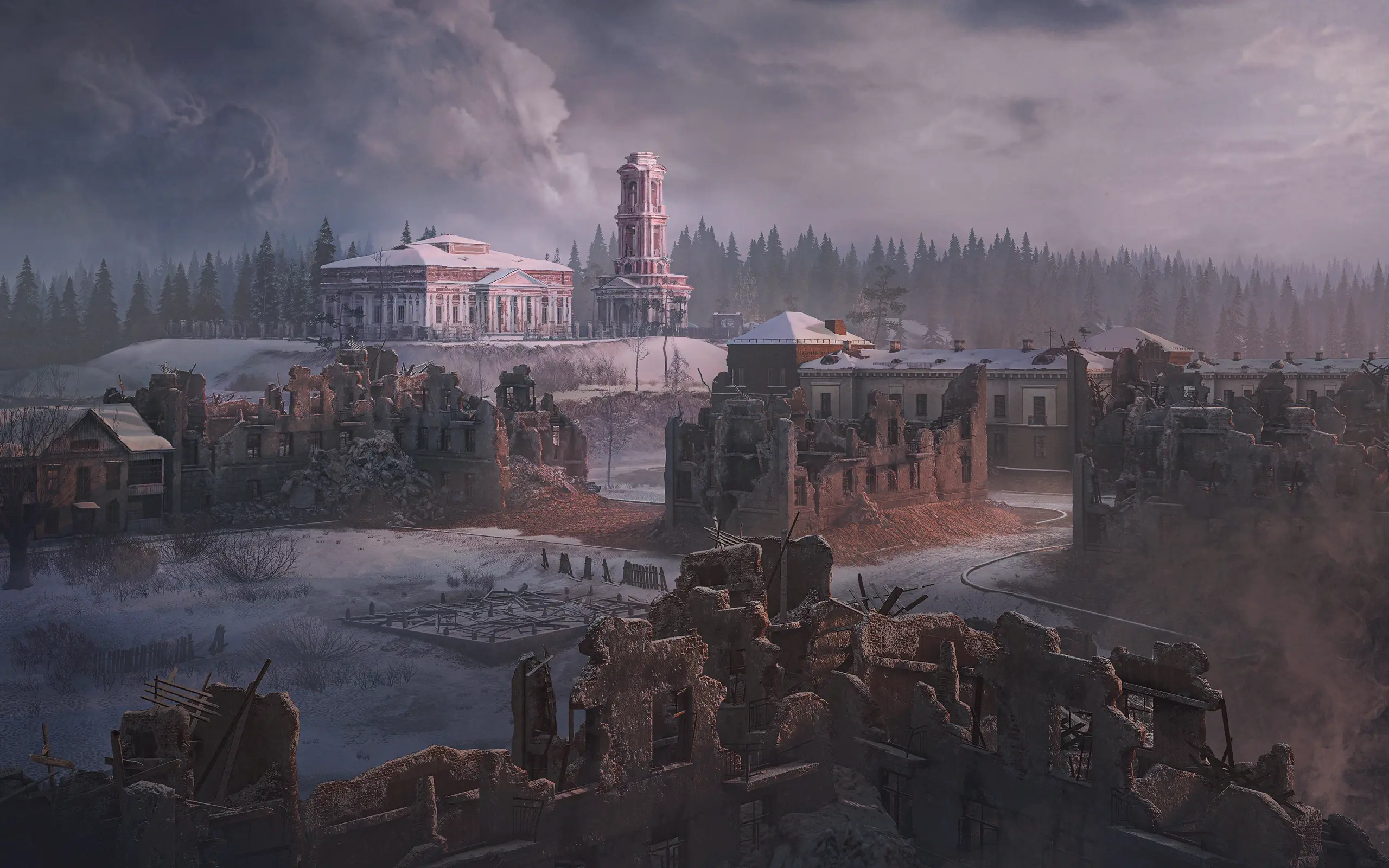 Карта: Битва за Москву